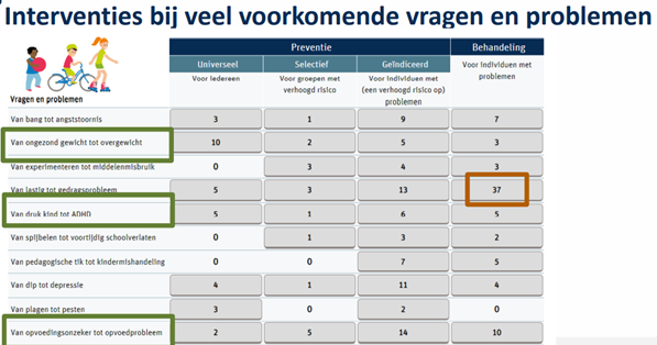 Interventiematrix